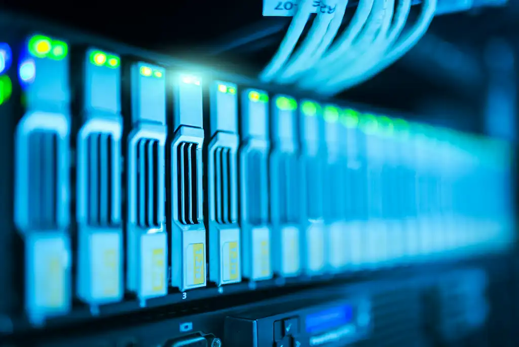 A server rack